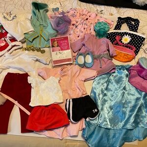 American Girl & More 27 Pieces In Total Collection Of Clothes & Accessories